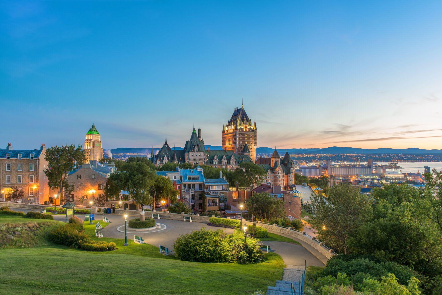 In this Canadian city, strolling the romantic cobblestone streets is like exploring an open-air museum